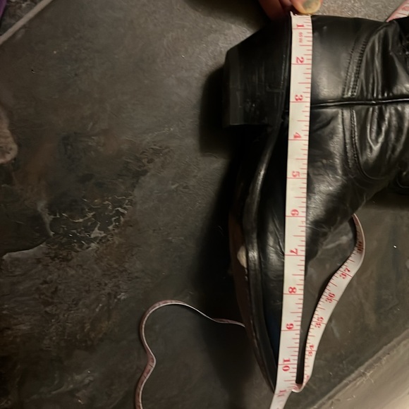 Justin’s Black Leather Boots - Picture 12 of 13
